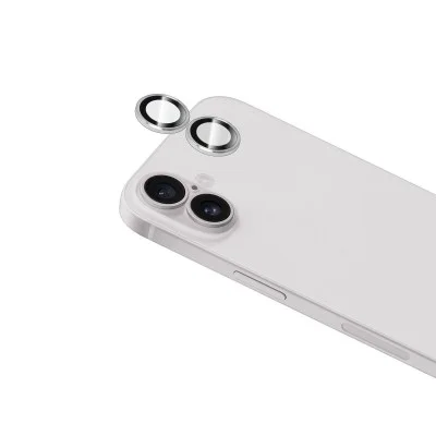 Torrii Bodyglass Iphone 16 / 16 Plus Aluminium Camera Ring - Silver